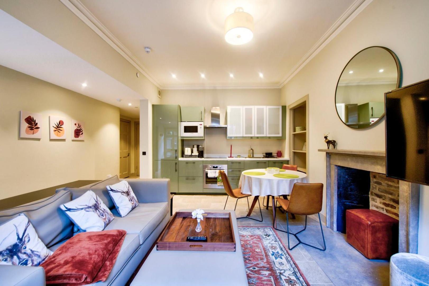 Апартаменти Guestready - Manor Place Basement Единбург Екстер'єр фото