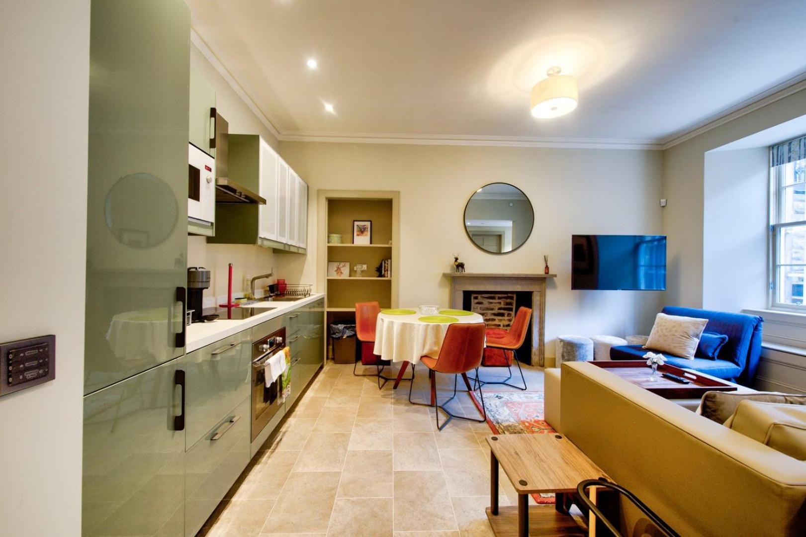Апартаменти Guestready - Manor Place Basement Единбург Екстер'єр фото