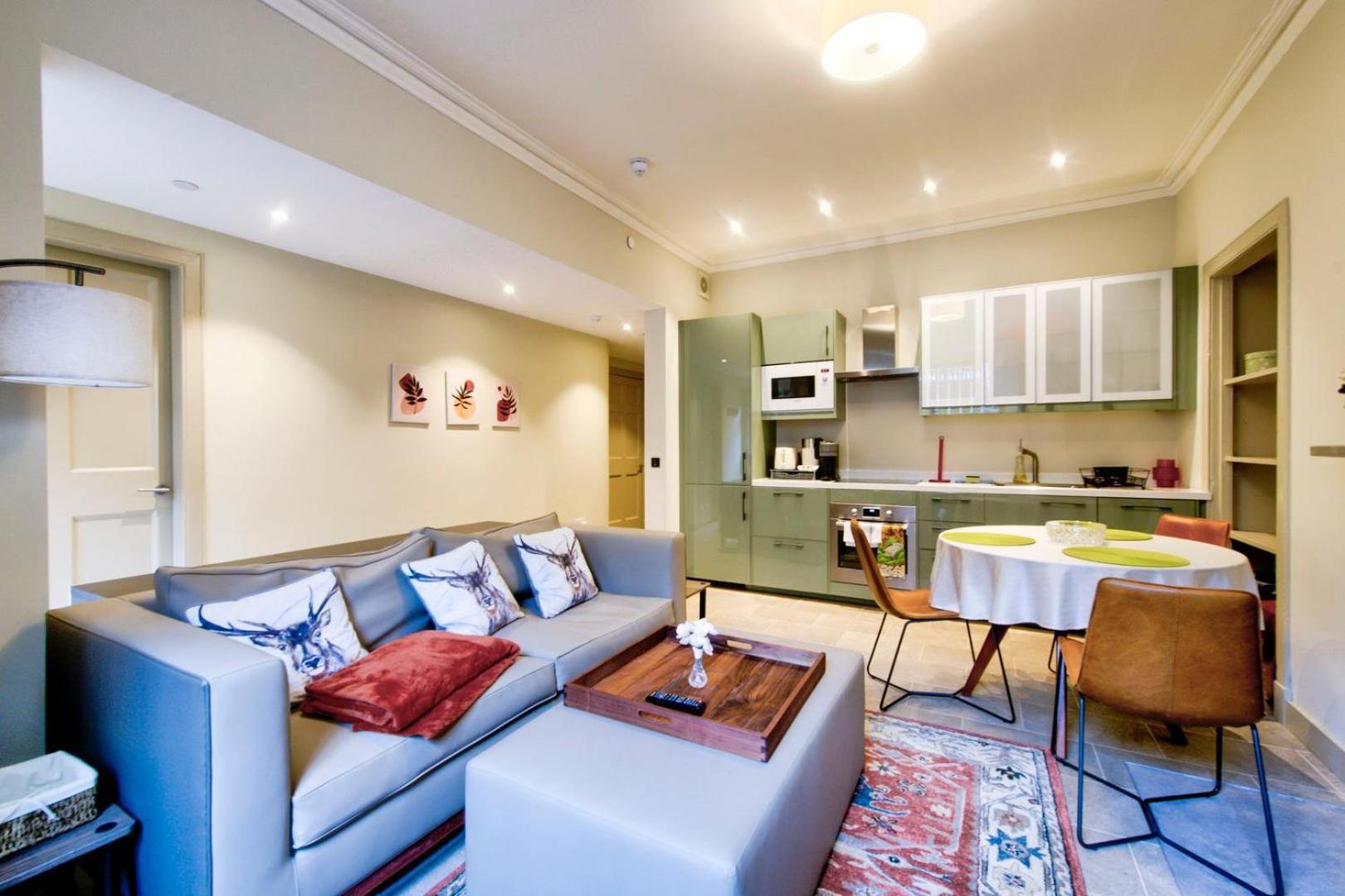 Апартаменти Guestready - Manor Place Basement Единбург Екстер'єр фото